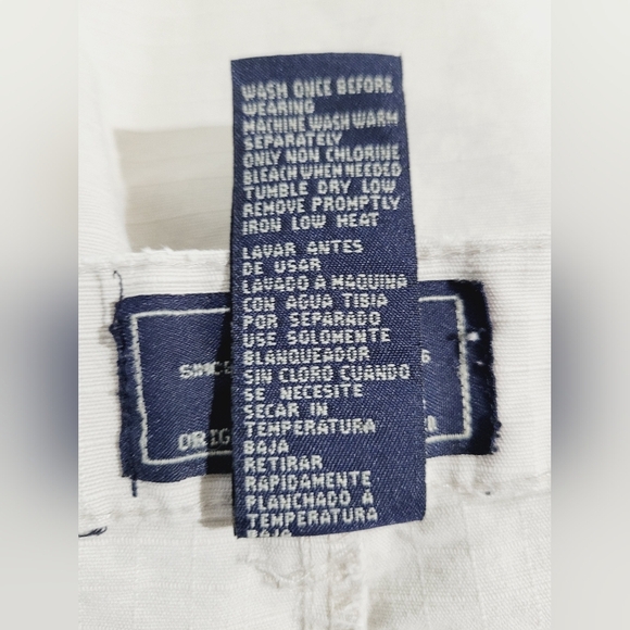 Route 66 Cargo Shorts Tan 100% Cotton Men's Size 34 Lots Of Pockets - Picture 8 of 8